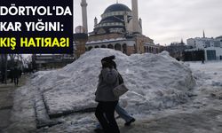 Bingöl’de Kar Yığınıyla Dikkat Çeken Kent Meydanı!