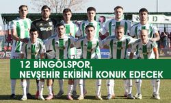 12 Bingölspor, Nevşehir Ekibini Konuk Edecek