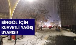 Meteoroloji Bingöl’ü Uyardı: Kuvvetli Yağış Bekleniyor!