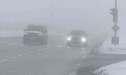 Bingöl'de Yoğun Sis Etkili Oldu