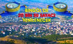 Bingöl’de 20 Bin Su Sayacı Yenilenecek