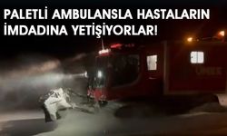 Bingöl'de UMKE Ekipleri, Köyde Mahsur Kalan Hastanın İmdadına Yetişti