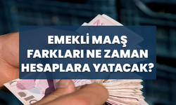 Emekli Maaş Farkları Ne Zaman Hesaplara Yatacak?