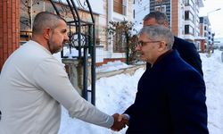 Saldırıya Uğrayan Greyder Operatörüne Vali Çelik'ten Ziyaret