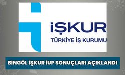 Bingöl İŞKUR İUP Sonuçları Açıklandı!