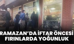 Ramazan’da İftar Öncesi Fırınlarda Yoğunluk