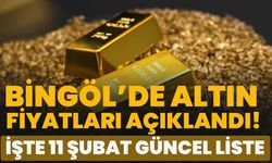 Bingöl’de Altın Fiyatları Açıklandı! İşte 11 Şubat Güncel Liste!