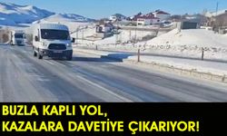 Bingöl Erzurum Yolunda Buzlanma Kazalara Davetiye Çıkarıyor