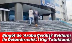 Bingöl’de ‘Araba Çekilişi’ Reklamı İle Dolandırıcılık: 1 Kişi Tutuklandı