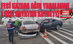 Genç Yolundaki Kazada Ağır Yaralanan 1 Kişi Hayatını Kaybetti