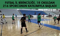 Bingöl’de Futsal Heyecanı Başladı