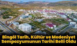 Bingöl Tarih, Kültür ve Medeniyet Sempozyumunun Tarihi Belli Oldu