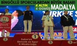 Bingöllü Sporculardan 4 Altın, 4 Gümüş Madalya!