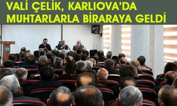 Vali Çelik, Karlıova’da Muhtarlarla Biraraya Geldi