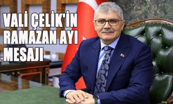 Bingöl Valisi Çelik'ten Ramazan Ayı Mesajı