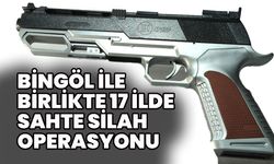 Bingöl İle Birlikte 17 İlde Sahte Silah Operasyonu