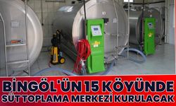 Bingöl'ün 15 Köyünde Süt Toplama Merkezi Kurulacak