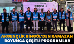 AkGençlik Bingöl’den Ramazan Boyunca Çeşitli Programlar