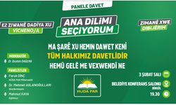 HÜDA PAR, Bingöl'de "Ana Dilimi Seçiyorum" Paneli Düzenleyecek