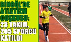 Bingöl’de Atletizm Heyecanı