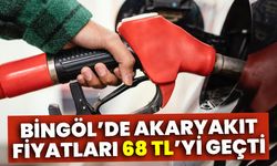 Bingöl’de Akaryakıt Fiyatları 68 TL’yi Geçti