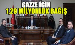 Bingöl’ün İlçesinden Gazze'ye 1,29 Milyon Liralık Bağış