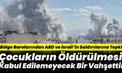 Bölge Barolarından ABD ve İsrail’in Saldırılarına Tepki