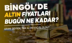 Bingöl’de Altın Fiyatları Bugün Ne Kadar Oldu?