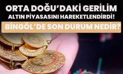 Orta Doğu’daki Gerilim Altın Piyasasını Hareketlendirdi! Bingöl’de Son Durum Nedir?