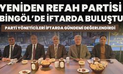 Yeniden Refah Partisi Bingöl’de İftarda Buluştu