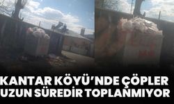 Kantar Köyü’nde Çöpler Uzun Süredir Toplanmıyor