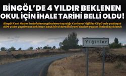 Bingöl’de 4 Yıldır Beklenen Okul İçin İhale Tarihi Belli Oldu!