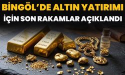 Bingöl’de Altın Yatırımı İçin Son Rakamlar Açıklandı