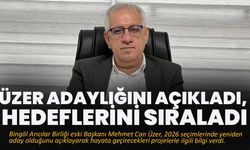 Üzer Adaylığını Açıkladı, Hedeflerini Sıraladı