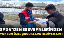 SYDV’den Ebeveynlerinden Yoksun Özel Çocuklara Hediye Kartı