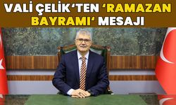 Vali Çelik'ten Bayram Mesajı