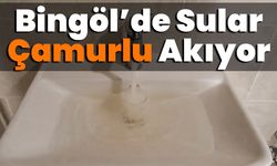 Bingöl’de Sular Çamurlu Akıyor