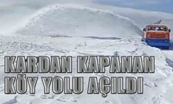 Bingöl'de Köy Yollarında Karla Mücadele Sürüyor