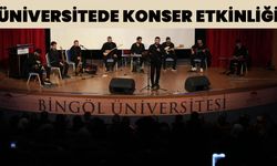 Bingöl Üniversitesi’nde ‘Kampüsün Ritmi Başlıyor’ Konseri