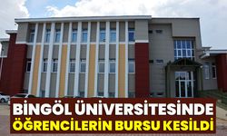 Bingöl Üniversitesinde Öğrencilerin Bursu Kesildi