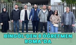 Bingöl’den 8 Öğretmen Roma’da