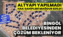 Hak Sahipleri Mağdur:  Bingöl Belediyesinden Çözüm Bekleniyor