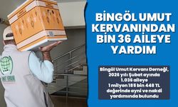 Bingöl Umut Kervanından Bin 36 Aileye Yardım