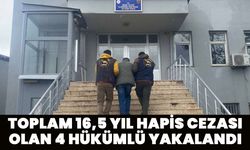 Bingöl'de 16,5 Hapis Cezası Bulunan 4 Hükümlü Yakalandı