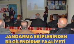 Bingöl’ün İlçesinde Jandarma Ekiplerinden Bilgilendirme Çalışması