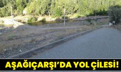 Aşağıçarşı’da Yol Çilesi!