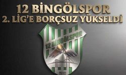 12 Bingölspor 2. Lig'e Borçsuz Yükseldi