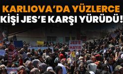 Karlıova’da Yüzlerce Kişi JES’e Karşı Yürüdü!