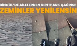 Bingöl’de Ailelerden Kentpark Çağrısı: Zeminler Yenilensin!