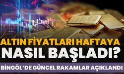 Altın Fiyatları Haftaya Nasıl Başladı? Bingöl’de Güncel Rakamlar Açıklandı